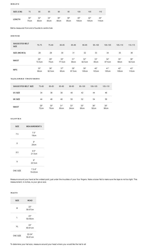 burberry jacket size chart.